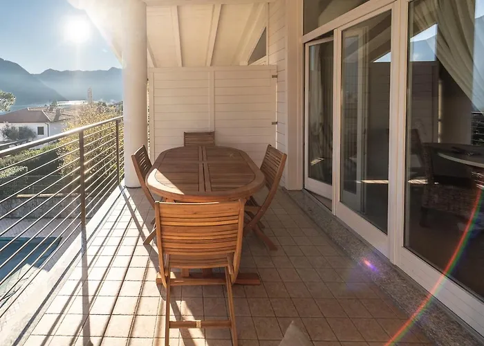 The A-Line Lake Como View Apt A With Pool & Garage *